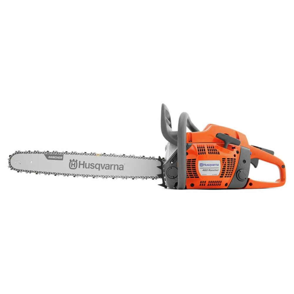 Husqvarna 460 Rancher 24" 60.3 cc 2-Cycle Gas Powered Chainsaw, Effortless Start Up