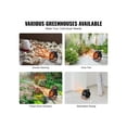 thumbnail image 4 of Greenhouse Heater, 1500W PTC Fast Heating With Overheat Protection, 3-Speed Setting Small Grow Tent Heater, Electric Portable Heater Fan For Green House, Flower Room, Workplace, 4 of 10