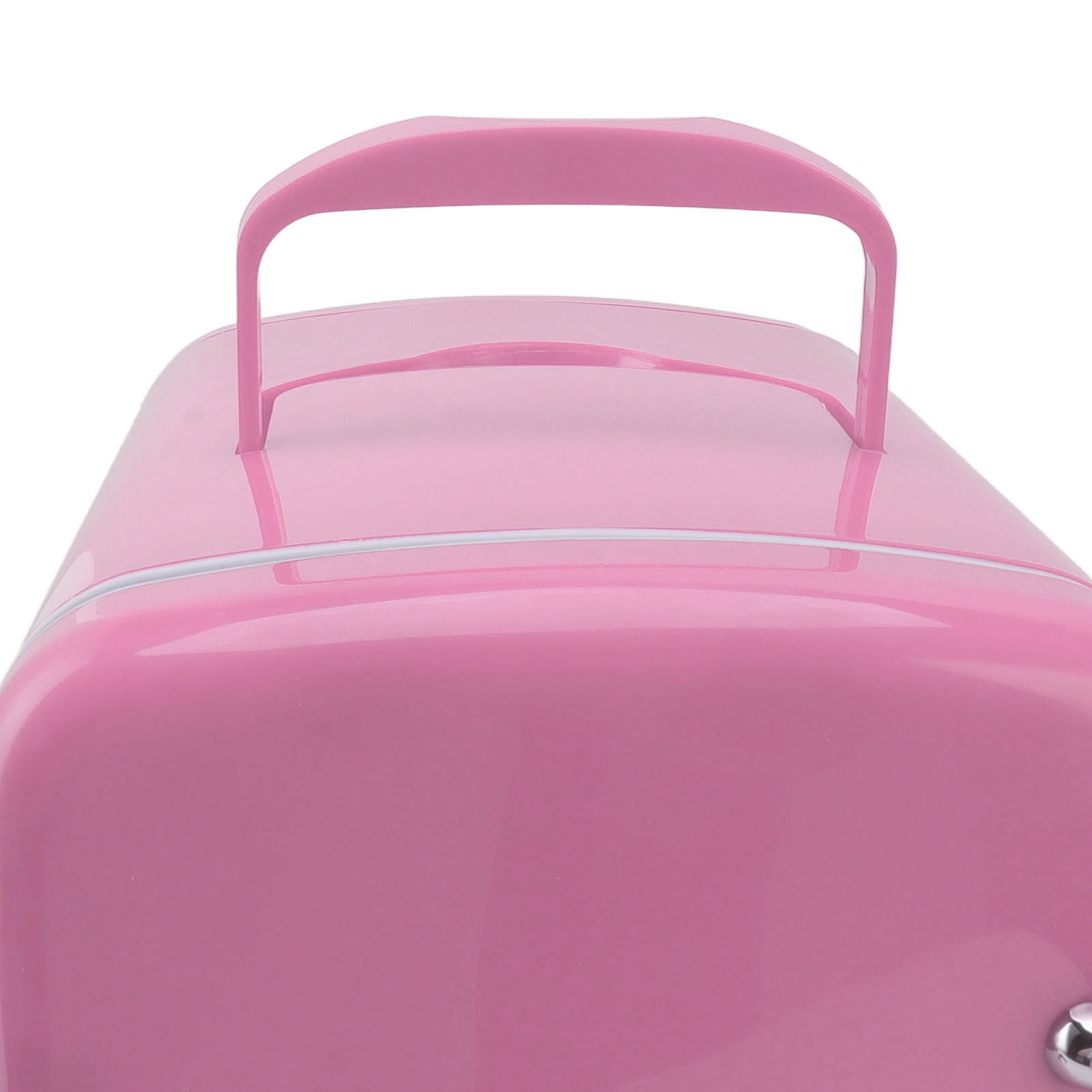 Yajisi 4L Mini Skincare Fridge and Cosmetic Cooler, 11x9.8x7.1 inches / 28x25x18 cm Portable Personal Refrigerator for Beauty, Pink (US Plug)