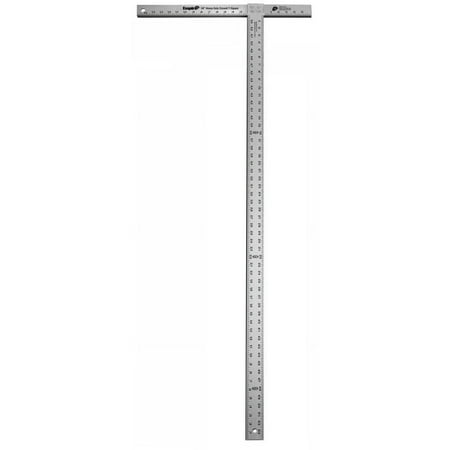 UPC: 0015812418547 | Empire Level-418-54 53-7/8 In. Anodized Aluminum Drywall T-Square w/ 1 In. Graduation