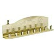 Ner Mitzvah Gold Candle Menorah 1 Count. Pack Of 3.