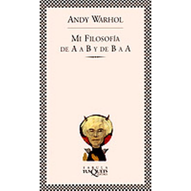 Mi filosofía de A a B y de B a A Maxi-Tusquets 9788483105894