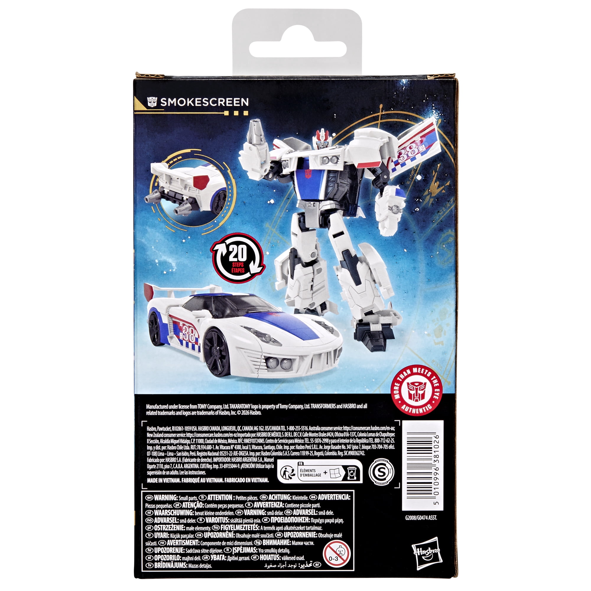 Transformers Smokescreen Action Figure | Age of the Primes