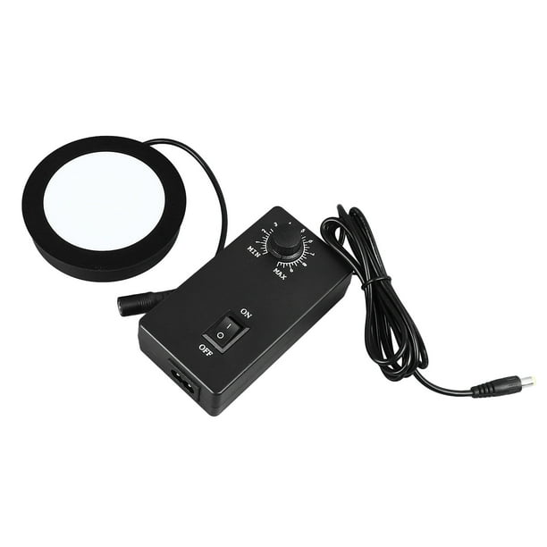 Luz Inferior Del Microscopio, Lámpara Inferior Del Microscopio Fácil Instalación Enchufe Estadounidense 90-260V 6400k Para Laboratorio