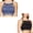 2Pack-Blue/Black, variant on 2Pack Women Lace Cross Back Camisole Bras