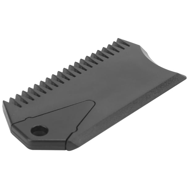 Peine de plástico para tabla de surf, peine de cera para tabla de surf, peine para quitar cera para tabla de surf, peine para cera para tabla de surf con llave de aleta, parte superior de la línea