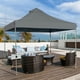 thumbnail image 2 of Costway Toldo de 3 mx 3 m, toldo emergente,  toldo con bolso con ruedas, toldo plegable portátil, tienda de campaña con dosel impermeable 3 mx 3 m, gazebo para exteriores, toldo con ajustable altura, 2 of 4