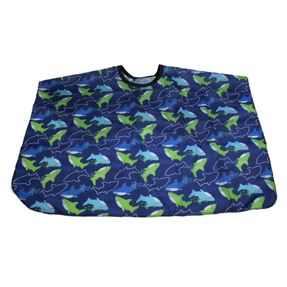 Unique Bargains Blue Hair Cutting Barber Hairdressing Cape Haircut Hairdresser Apron for Kids
