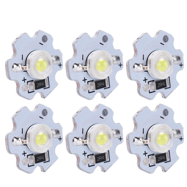 25 Piezas de Chips LED Accesorios de Iluminación para Bricolaje 5V 200LM 3W Cuentas de Lámpara LED de Alta Potencia ANGGREK Otros