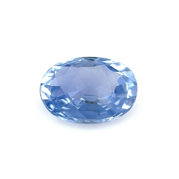 Certified Real 0.75 Carat Blue Sapphire Oval Shape Mixed Cut 7x5 mm Loose Gemstone September Birthstone
