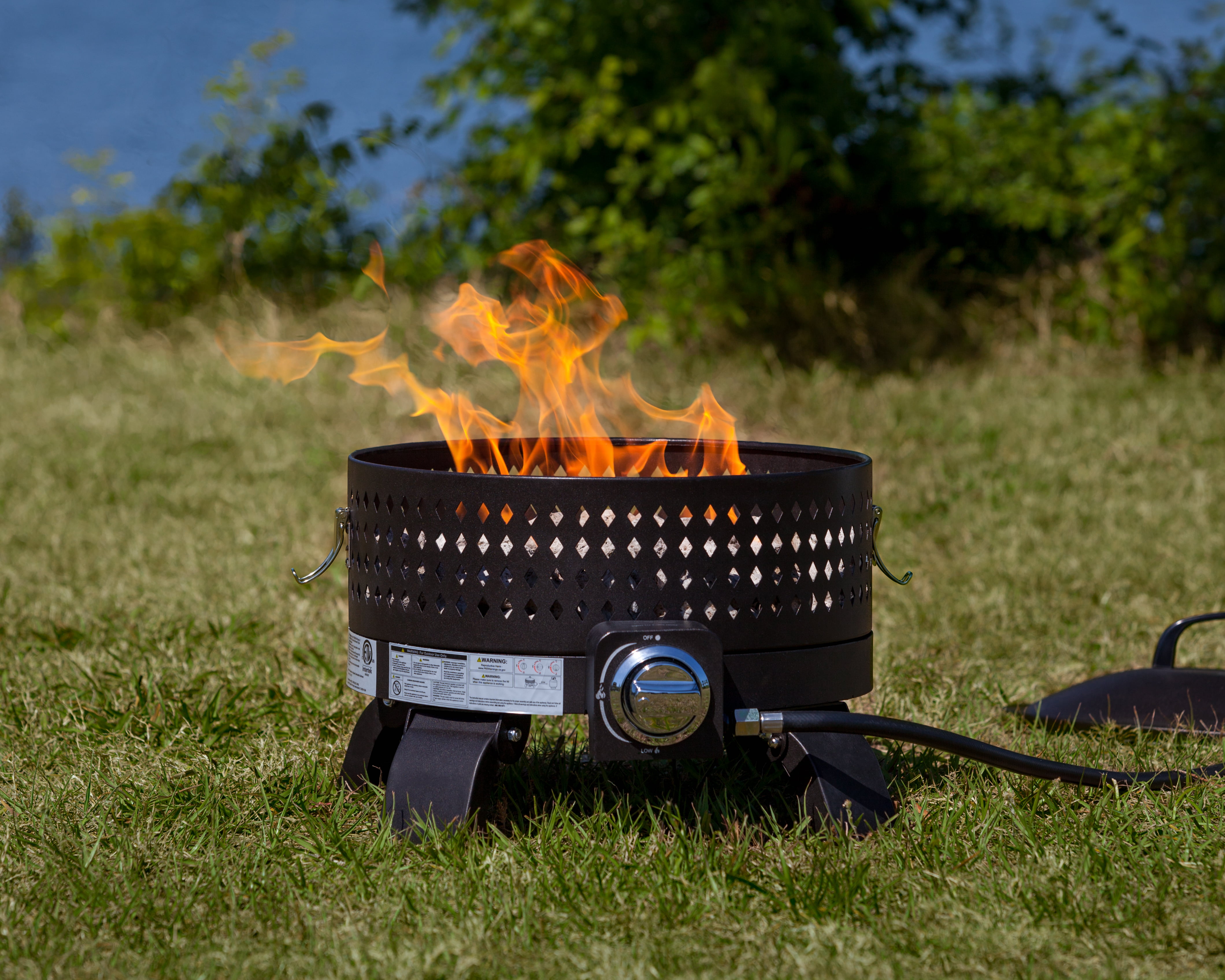 Fire Sense Sporty Campfire Portable 19 diam. Fire Pit - Walmart.com