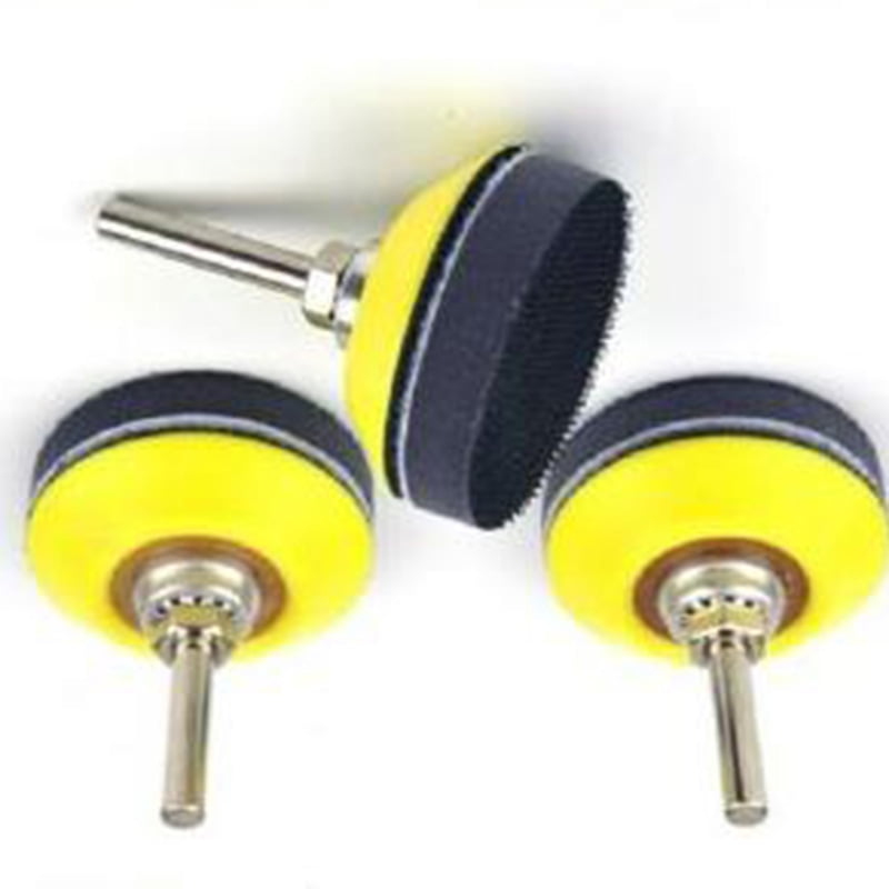 3pcs/Set 2"(50mm) Hook and Loop Sanding Pad+Soft Foam Layer Buffering