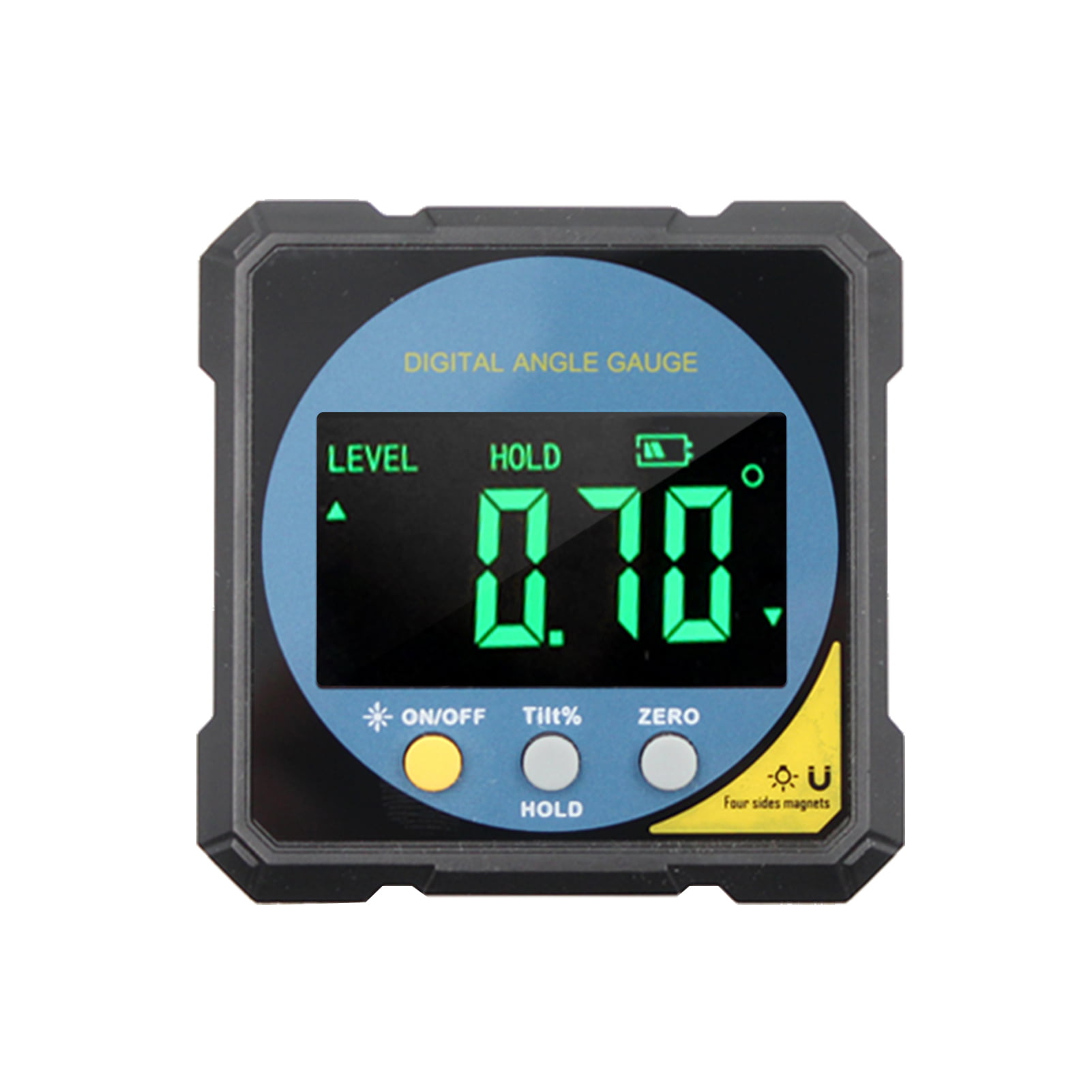 Display Level Inclinometer 2 in 1 Electronic Protractor Digital Angle Finder 