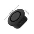 thumbnail image 2 of DEEPCRAFF 100Pcs Durable Black Plastic Bumper Hole Plug Cover for Automotive Radar Hole Protection, 2 of 7