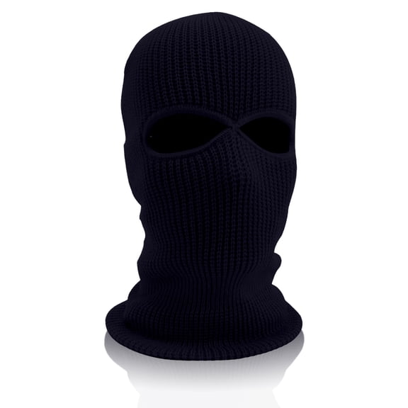 Winter Cycling Face Mask Windproof Balaclava Neck Warmer for Outdoor Sports Cold Weather Protection Navy