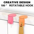 thumbnail image 5 of STPToys 4Pcs Folding Coat Hooks,Heavy Duty Wall Hooks for Hanging Coats Bathroom Towel Hooks Robe Hooks Coat Rack for Bedroom,Bathroom Storage & Organization, 5 of 7