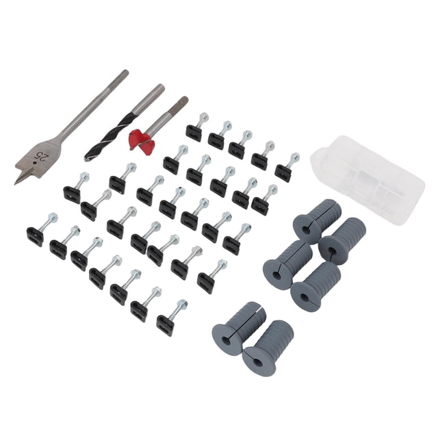 Cable Routing Kit, Multifunction Cable Management System Wall Grommets Accessories for Cables Pass Through Mounting Kit High Sealing Cable Clips for Home Wiring Industrial Use
