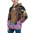 thumbnail image 2 of Lsque Scooby-Doo Patten Youth Hoodie Sweatshirt Pullover with Kangaroo Pocket Boys and Girls Hoodie Warm Hoodie for Kids, 2 of 8