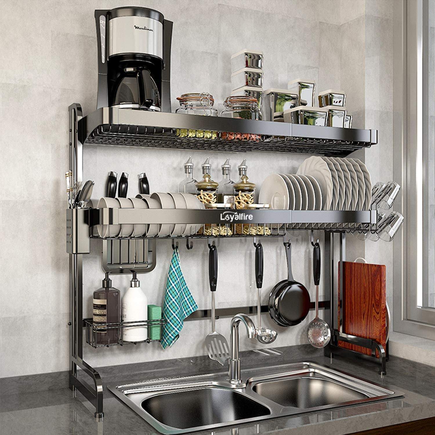 Featured image of post Stainless Steel Hanging Dish Drying Rack