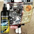 thumbnail image 4 of Meggemo Headlight Restoration Agent Auto Headlight Cleaner Polishes Removes Yellowing Hazing Restores Clarity Enhances Visibility, 4 of 8