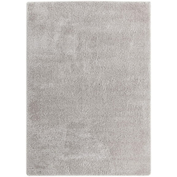 Unique Loom Marilyn Monroe Opulence Shag Collection Area Rug - (10' x 14' Rectangle Silver Screen)