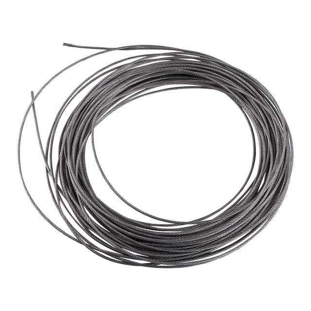 Stainless Steel Rope, Stainless Steel Wire High Temperature Resistance Diameter 1.5mm Flexibility For Commercial For Military For Industrial