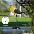 thumbnail image 3 of Carillones de viento de pájaros para exteriores, regalos de pájaros jilguero, campanas de viento de pájaro amarillo, decoraciones al aire libre, decoración colgante para jardín, Patio y pati, 3 of 5
