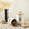thumbnail image 3 of Dog Treat Container, Dog Treat Container Airtight Set of 2, Dog Treat Jars with Lids Airtight, Dog Treat Jars for Kitchen Counter, Dog Treat Canister, Pet Treat Container, 3 of 8