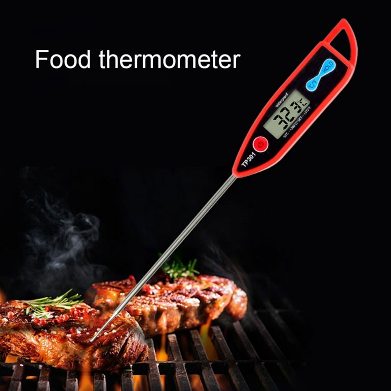 ThermoPro TP510W Waterproof Digital Candy Thermometer with Pot Clip, 8  Long Probe Instant Read Food Cooking Meat Thermometer for Grilling Smoker  BBQ