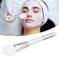 thumbnail image 4 of Double Headed Makeup Brush, Multipurpose 5pcs Fibrous Hairs Silicone Face  Brush 2 In 1 Perfect Fit Clean Pores  For Home, 4 of 8