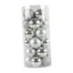 thumbnail image 2 of 24 adornos de bolas navideñas, bolas colgantes, adornos navideños para decoración plata, 2 of 9
