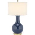 thumbnail image 5 of Safavieh Judy Ceramic Royal Blue Lamp with White Shade, 5 of 5