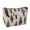 C, variant on Tarmeek Canvas Cosmetic Bags Printed Makeup Bag Multi-Function Travel Organizer Pouch with Zipper for Women Girls Vacation Travel