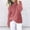 Watermelon Red, variant on Womens Off The Shoulder Sweaters Casual Loose Knit Long Sleeve Pullover Oversized Turtleneck Sweater Jumper Tunic Tops S-3XL