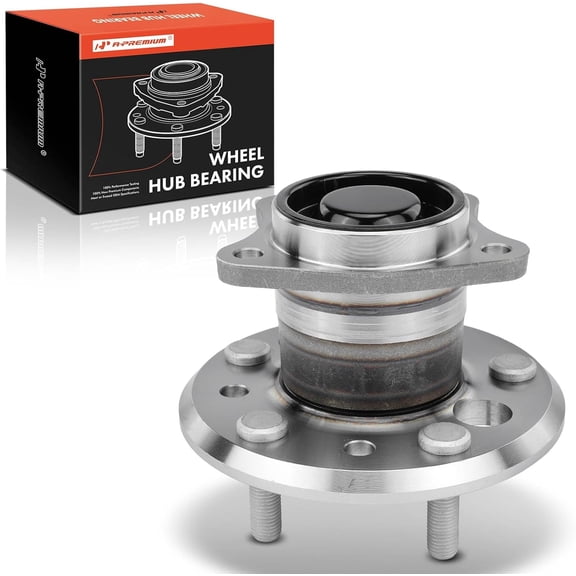 A-Premium Wheel Hub and Bearing Assembly Compatible with Toyota 2002-2004 Non-ABS Model Only Rear Left or Right