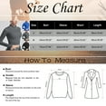 thumbnail image 3 of Vedolay Fall Fashion Sweatshirt Plus Size Tops Pocket Shirts Tunics Shirts for Women Black,L, 3 of 4