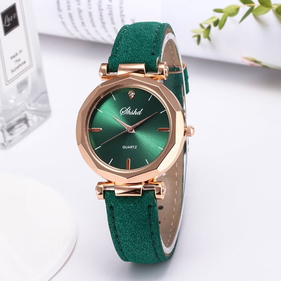 Watches for Women Christmas Birthday Gift Fashion Women Leather Casual Watch Luxury Analog Quartz Crystal Wristwatch