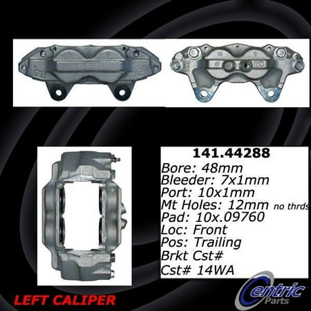 4runner Off Road - OE Replacement for 2010-2018 Toyota 4Runner Front Left Disc Brake Caliper (Limited / SR5 / TRD Off-Road / TRD Pro / Trail)