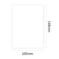 thumbnail image 4 of (A6 -20 piezas) Película protectora a prueba polvo Etiqueta reparación Nuevo papel antiadherente Herramienta papel antiadherente Artefacto (tenga en cuenta la etiqueta SKU al realizar un pedido), 4 of 8