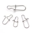 thumbnail image 1 of Rompin, 100 Uds., 000-5 #, bonito pasador de pesca enganchado, barril de Pesca de acero inoxidable 304, conector de señuelo giratorio, accesorios de Pesca Tan Jianjun unisex, 1 of 1