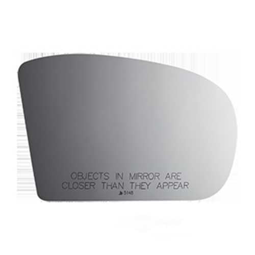 Burco Side View Mirror Replacement Glass - Clear Glass - 5148