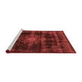 thumbnail image 2 of Ahgly Company Machine Washable Indoor Rectangle Abstract Red Modern Area Rugs, 3' x 5', 2 of 4
