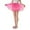 Hot Pink, variant on Tutus for Women Festival Sparkly A-Line Tutu With Inner And Tulle Overlay Puffy Carnival Petticoat Skirt