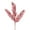Burgundy, variant on Vickerman 21" Rose Gold Glitter Feather Fern Artificial Christmas Spray. Includes 12 sprays per pack.