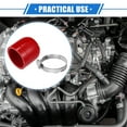 thumbnail image 2 of Unique Bargains Reinforced Silicone Coolant Cap Kit 40mm 1.57" ID Turbo Bypass Valve Cap Universal for Car Red, 2 of 6