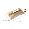 thumbnail image 3 of Wovilon Color Matching Tissue Bag, Car T Tissue Box, Leather Pumping Box, Hanging Creative Tissue Cover-Tissue Storage Box For Car Living Room, 3 of 3