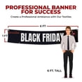 thumbnail image 2 of Blackk Friday Sele Large Banners and Signs for Outdoor by DreamController|Polyester Banner with 4 Holes for Easy Hang Indoor & Outdoor|6x1 Feet Banner to Promote Business Seles|HD Banner Made in U, 2 of 6