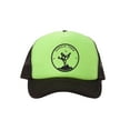 thumbnail image 1 of Joshua Tree Adjustable Mesh Trucker Hat - Black - Black/Neon Green, 1 of 2