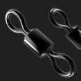 thumbnail image 3 of Soidarity 100 piezas giratorias de pesca Flexible de acero inoxidable protección giratoria barril conector de protección accesorio de aparejos Pescar 7 # Soidarity DJ0448-05, 3 of 6