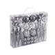 thumbnail image 2 of 40 adornos navideños pequeños para colgar en interiores. plata, 2 of 9